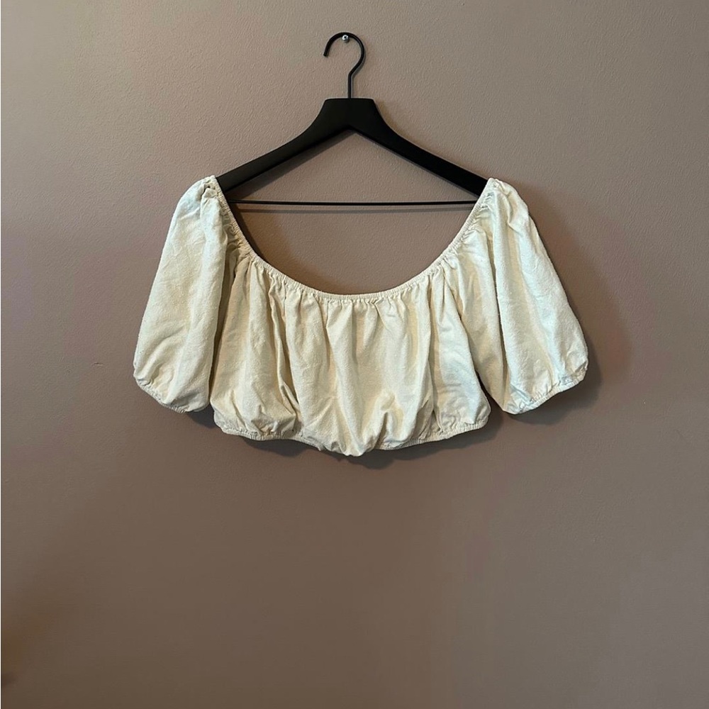 Ozma Georgia Noil raw silk top